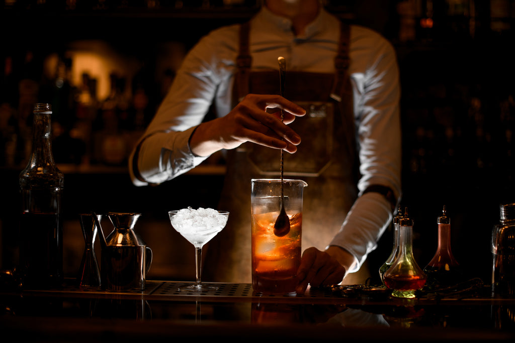 Deluxe Bar Spoons with Garnish Fork